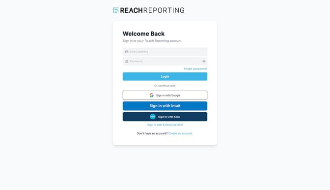 Reach sign-in