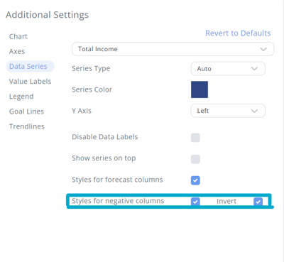 additional settings