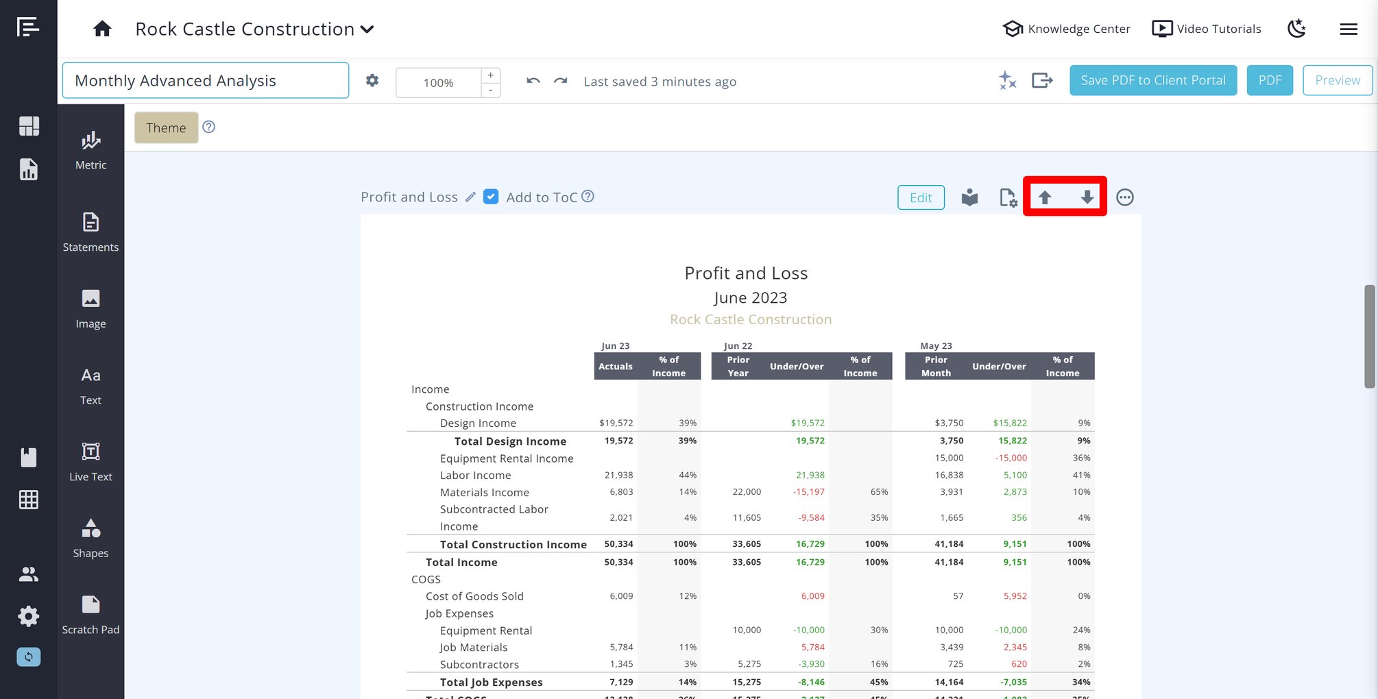 Using Statements in Reach Reporting