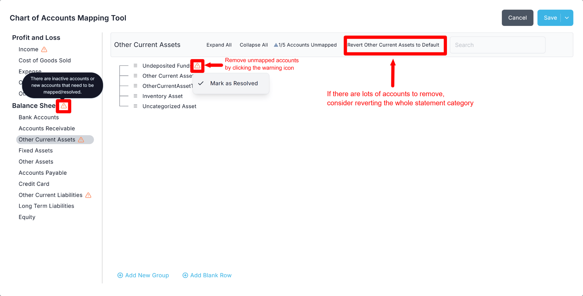 Account Mapping Tool