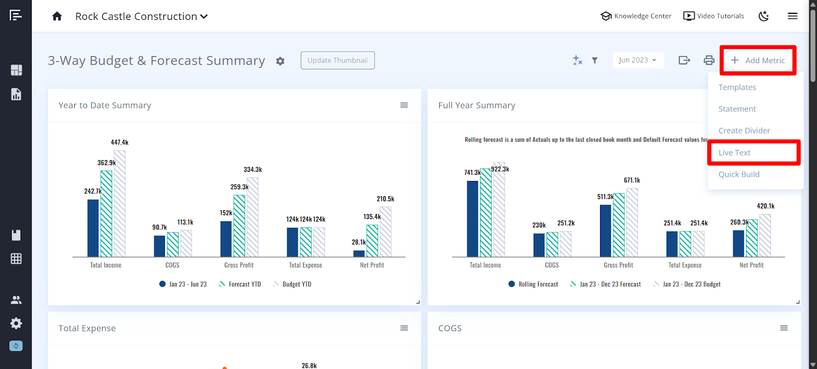 Reach Reporting Dashboard Overview