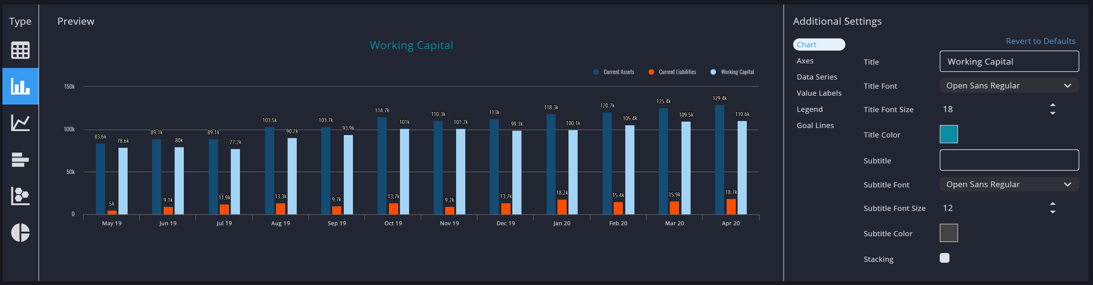 financial statement sample