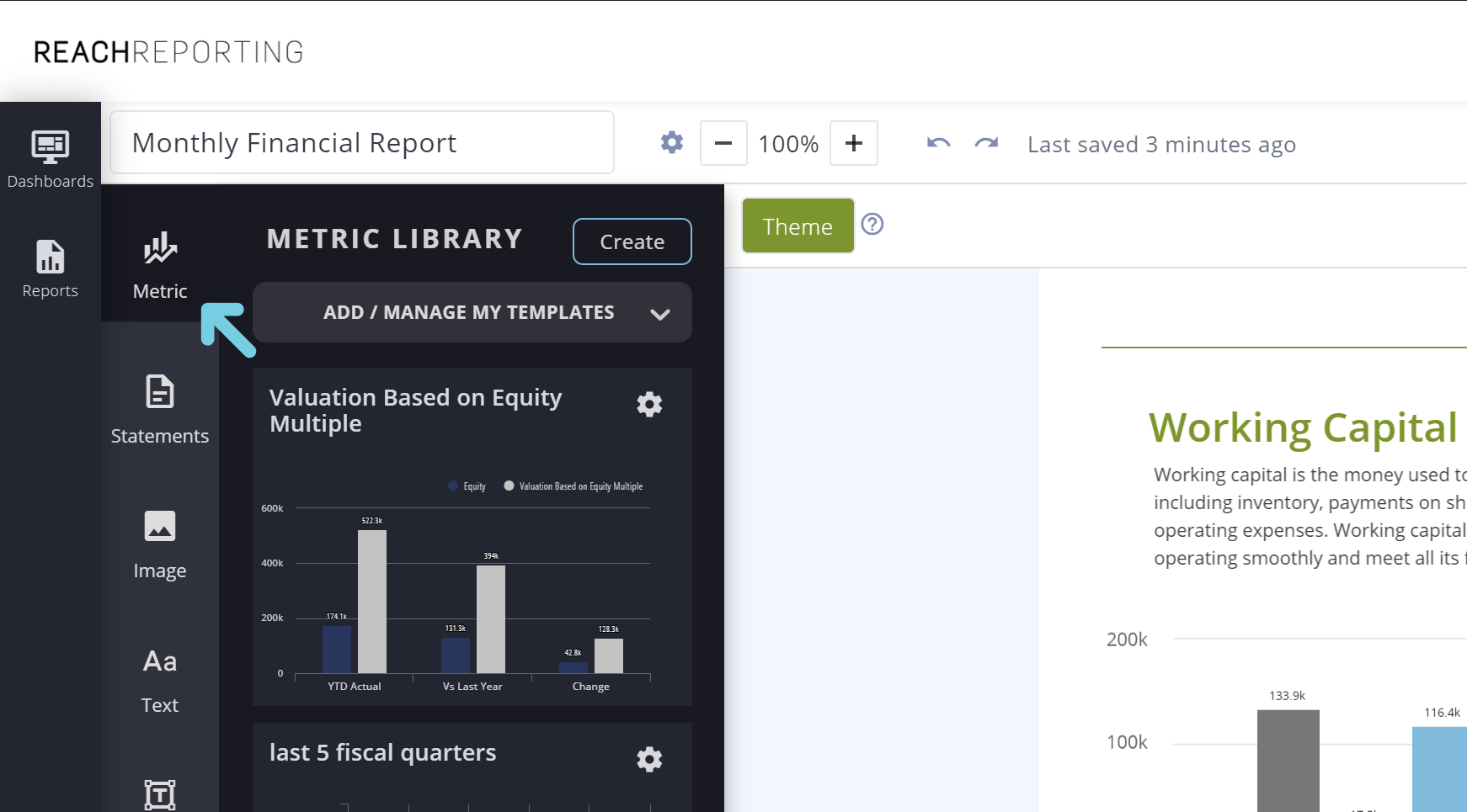 metric library