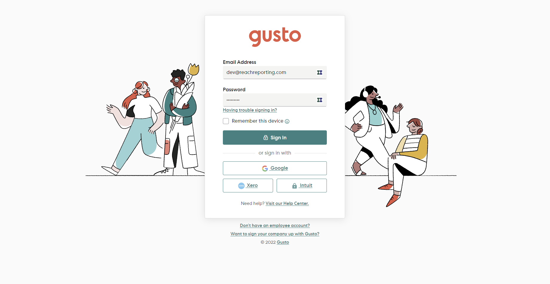 gusto login